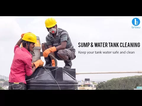 How to get Water Tank Cleaning done so effortlessly | Bro4u