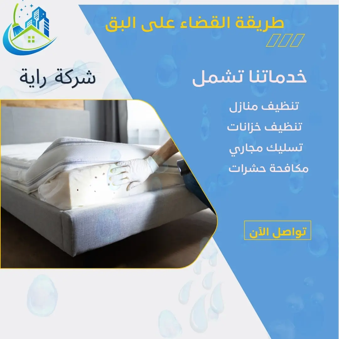 اسرع طريقه للقضاء على البق