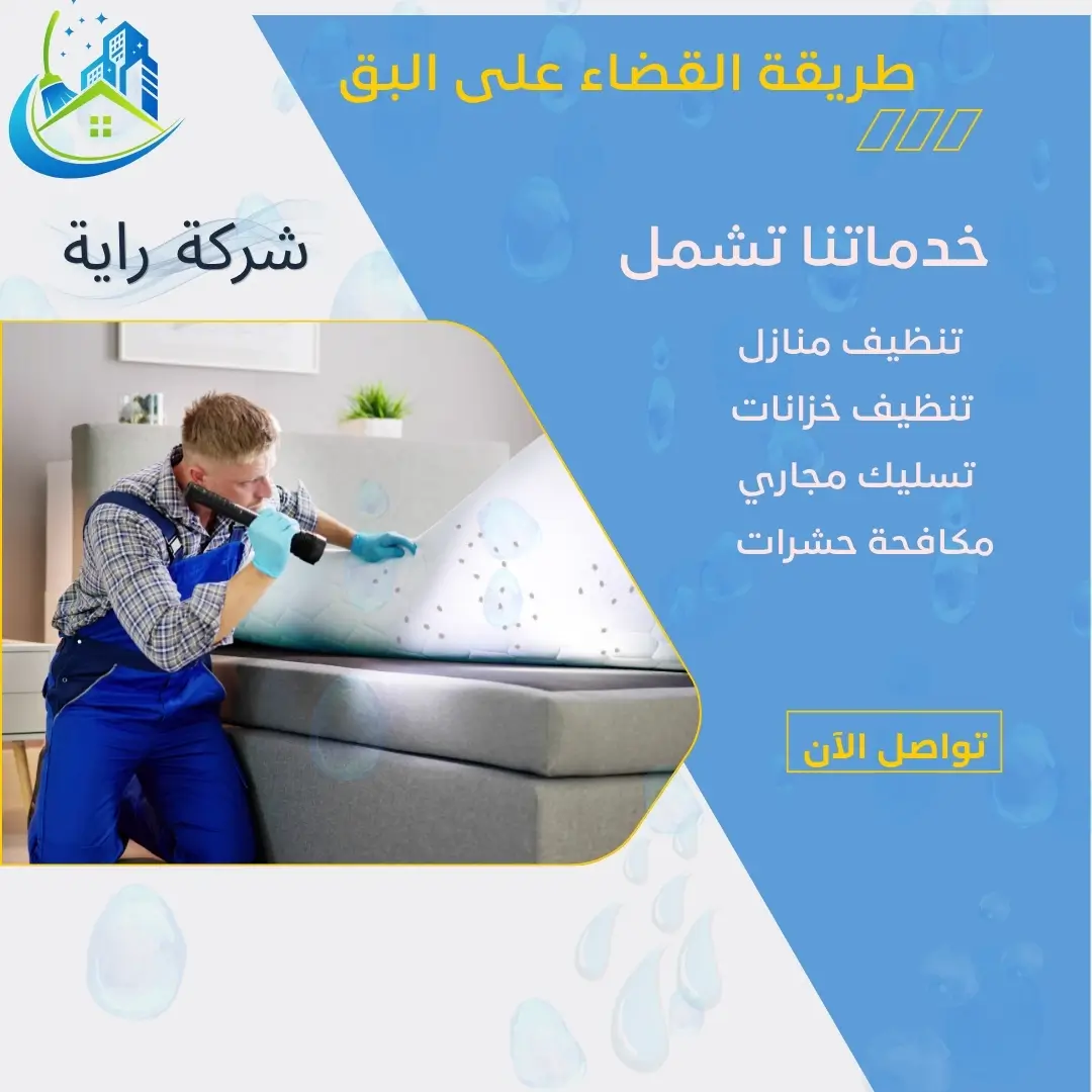 طريقة القضاء على البق 