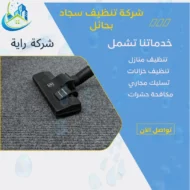 شركة تنظيف سجاد بحائل